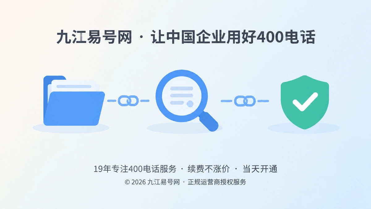 2026年400电话防骗课堂：先验证交易证据，再进入企业通信流程